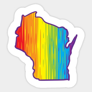 Wisconsin Pride Sticker